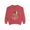 Brazilian Terrier Dad Sweatshirt, Crimson, front view