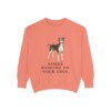 Brazilian Terrier Humor Sweatshirt, Terracotta, front view