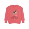 Brazilian Terrier Humor Sweatshirt, Watermelon, front view