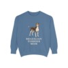 Brazilian Terrier Mom Sweatshirt, Blue Jean, front view