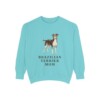 Brazilian Terrier Mom Sweatshirt, Chalky Mint, front view