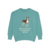 Brazilian Terrier Mom Sweatshirt, Seafoam, front view