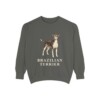 Brazilian Terrier Sweatshirt, Pepper, front view