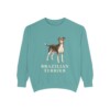 Brazilian Terrier Sweatshirt, Seafoam, front view