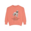 Briard Humor Sweatshirt, Terracotta, front view