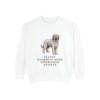 Briard Humor Sweatshirt, White, front view