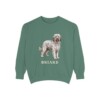 Briard Sweatshirt, Light Green, front view