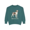 Brittany Sweatshirt, Blue Spruce, front view