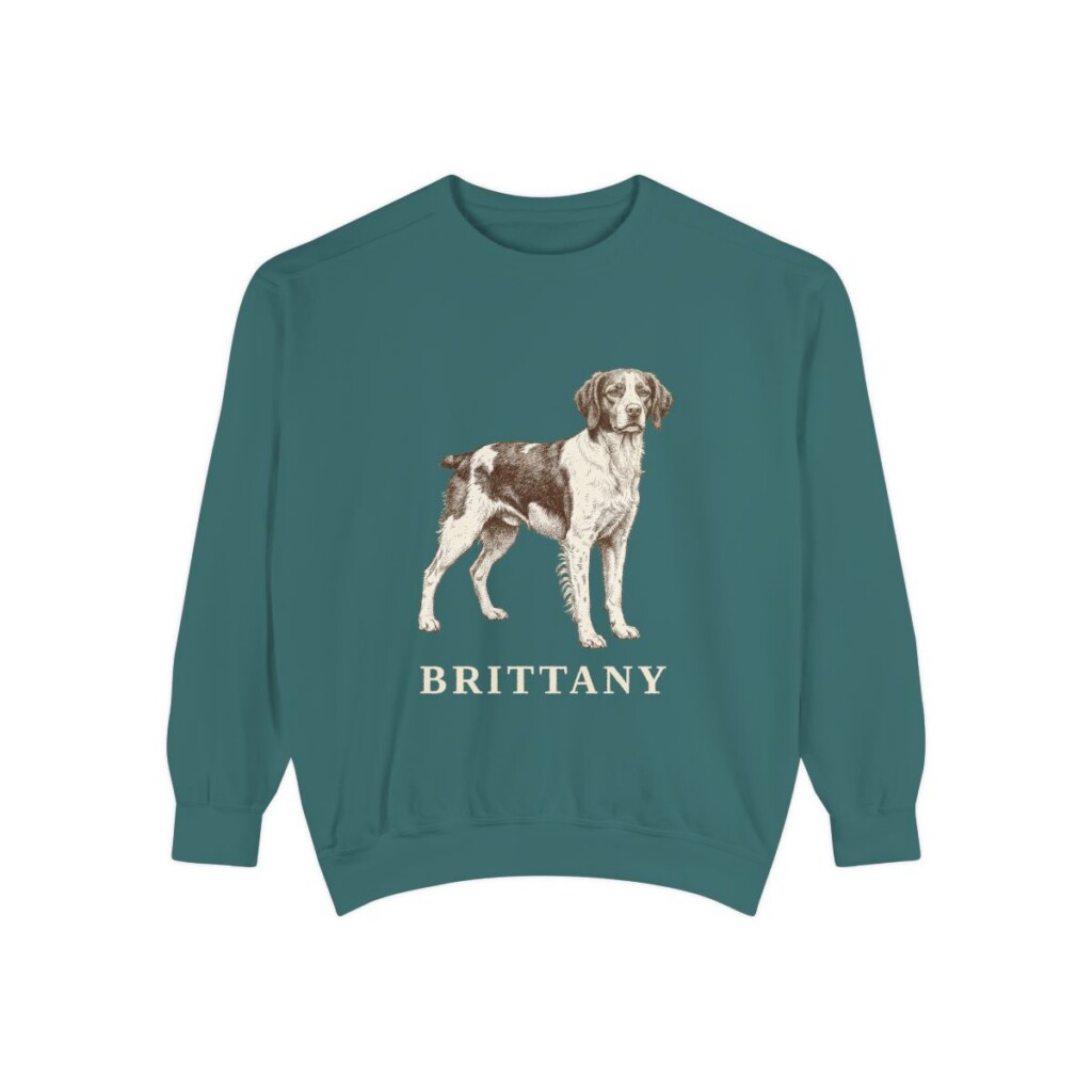 Brittany Sweatshirt, Blue Spruce, front view