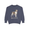 Brittany Sweatshirt, Denim, front view