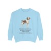 Brittany Humor Sweatshirt, Chambray, front view
