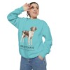 Brittany Latin Sweatshirt, Chalky Mint, person 2 context