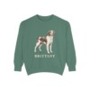 Brittany Sweatshirt, Light Green, front view