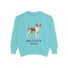 Brittany Mom Sweatshirt, Chalky Mint, front view