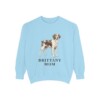Brittany Mom Sweatshirt, Chambray, front view