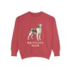 Brittany Mom Sweatshirt, Crimson, front view