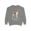 Brittany Mom Sweatshirt, Grey, front view