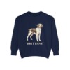 Brittany Sweatshirt, True Navy, front view