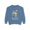 Brussels Griffon Sweatshirt, Blue Jean, front view