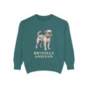 Brussels Griffon Sweatshirt, Blue Spruce, front view