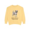Brussels Griffon Sweatshirt, Butter, front view