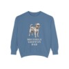 Brussels Griffon Dad Sweatshirt, Blue Jean, front view