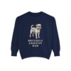 Brussels Griffon Dad Sweatshirt, True Navy, front view