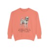 Brussels Griffon Humor Sweatshirt, Terracotta, front view