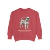 Brussels Griffon Latin Sweatshirt, Crimson, front view