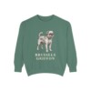 Brussels Griffon Sweatshirt, Light Green, front view