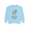 Brussels Griffon Mom Sweatshirt, Chambray, front view