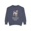 Brussels Griffon Mom Sweatshirt, Denim, front view