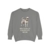 Brussels Griffon Mom Sweatshirt, Grey, front view