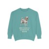 Brussels Griffon Mom Sweatshirt, Seafoam, front view
