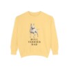 Bull Terrier Dad Sweatshirt, Butter, front view