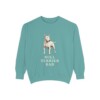 Bull Terrier Dad Sweatshirt, Seafoam, front view