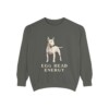 Bull Terrier Humor Sweatshirt, Pepper, front view