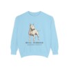 Bull Terrier Latin Sweatshirt, Chambray, front view