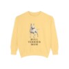 Bull Terrier Mom Sweatshirt, Butter, front view