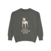 Bull Terrier Mom Sweatshirt, Pepper, front view