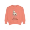 Bull Terrier Sweatshirt, Terracotta, front view