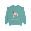 Bullmastiff Dad Sweatshirt, Seafoam, front view