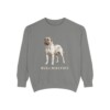 bullmastiff-sweatshirt-grey Bullmastiff Sweatshirt, Grey, front view