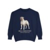 bullmastiff-sweatshirt-latin-true-navy Bullmastiff Latin Sweatshirt, True Navy, front view