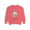 bullmastiff-sweatshirt-latin-watermelon Bullmastiff Latin Sweatshirt, Watermelon, front view
