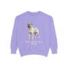 Bullmastiff Mom Sweatshirt, Violet, front view