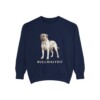 bullmastiff-sweatshirt-true-navy Bullmastiff Sweatshirt, True Navy, front view