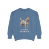 Cairn Terrier Sweatshirt, Blue Jean, front view