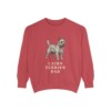 Cairn Terrier Dad Sweatshirt, Crimson, front view