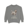 Cairn Terrier Sweatshirt, Grey, front view